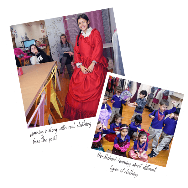 Kids fashion history classes in new york