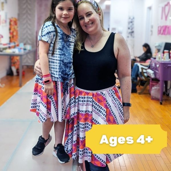 Mommy and me sewing lessons for ages 4 and up