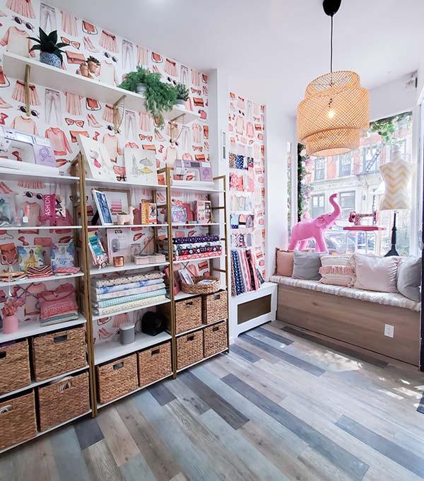 Interior view of The Fashion Class kids' workshop