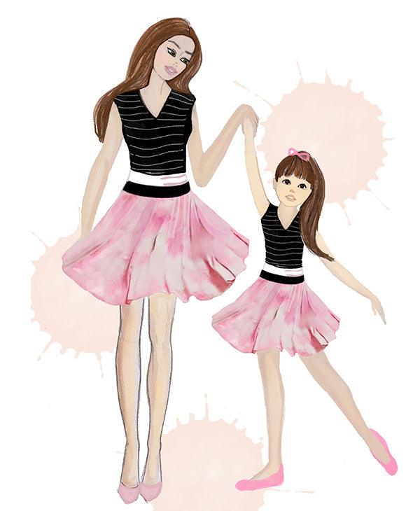 Mommy and Me Sewing Lesson - The Fashion Class