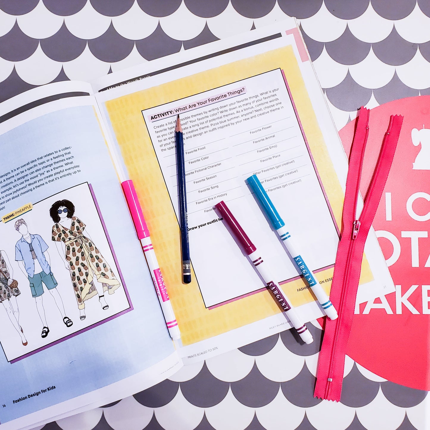 Fashion Activity Pack from The Fashion Class