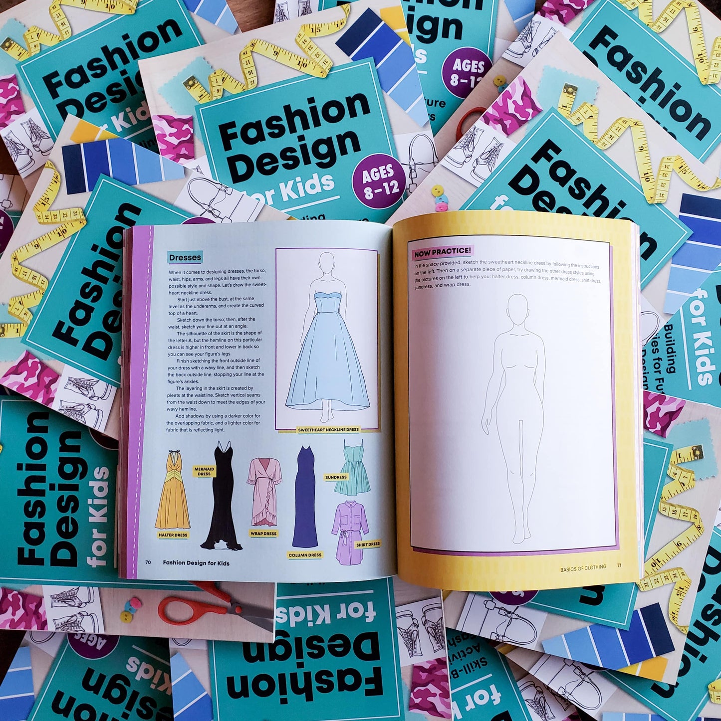 Fashion Design for Kids Book 