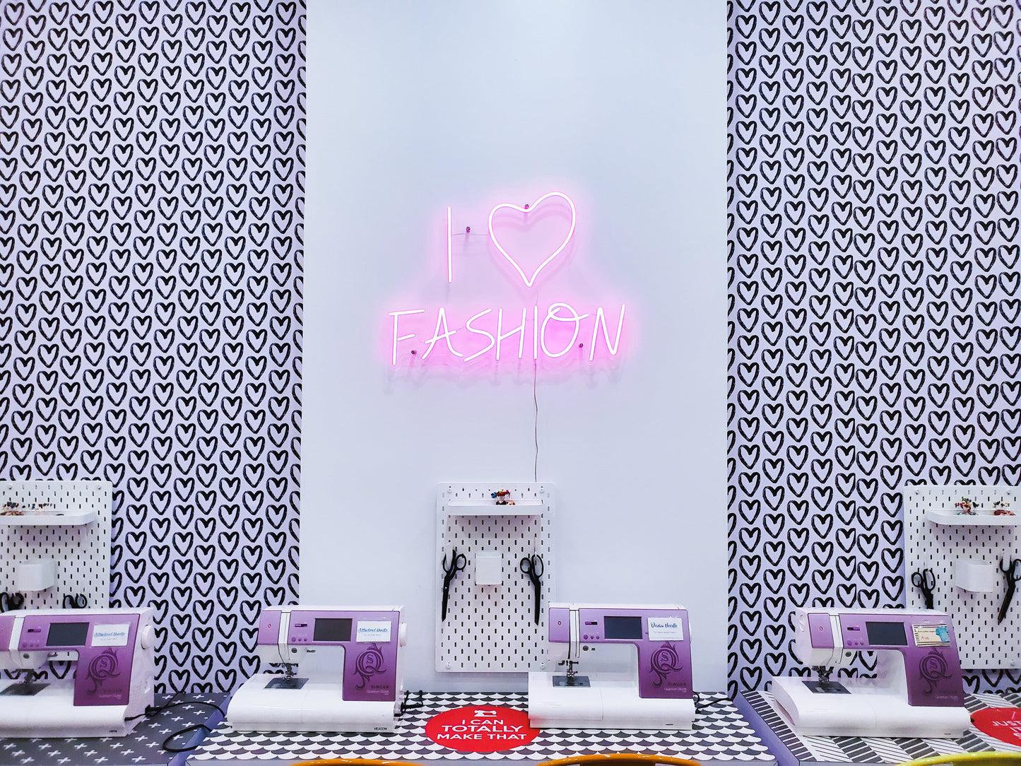 Sewing Machines at The Fashion Class