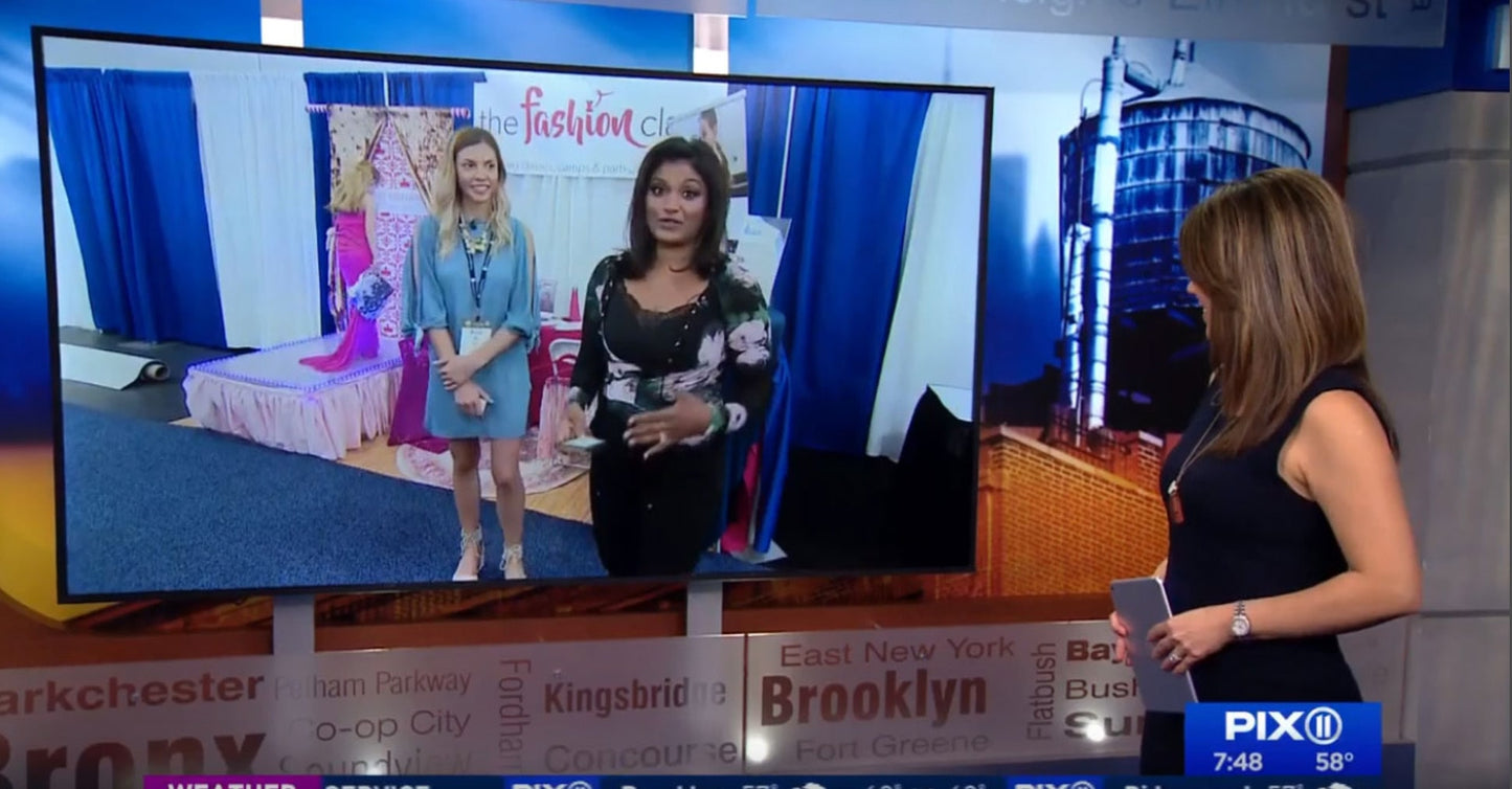 The Fashion Class on Pix News Segment