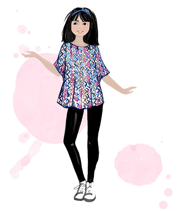 Butterfly top sewing project