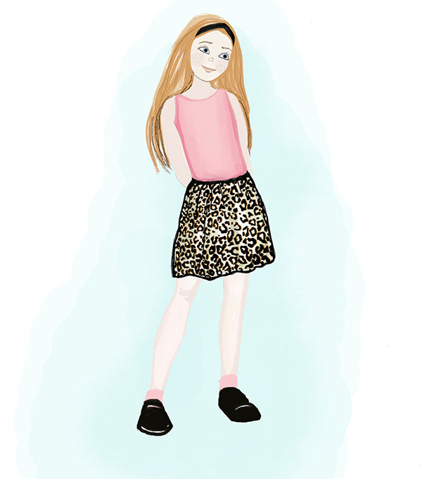Fashion Illustration from the fashion class NYC