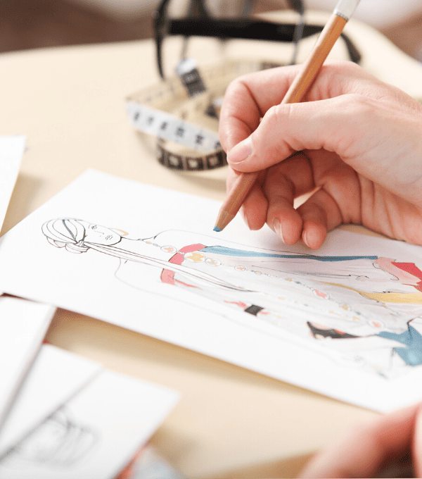 Sketch the croquis at The Fashion Class