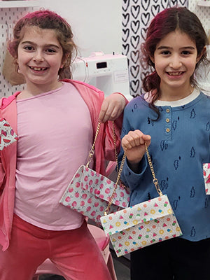 Learn to sew your own clutch with the fashion class in nyc