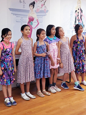 Group Sewing lessons for kids in NYC