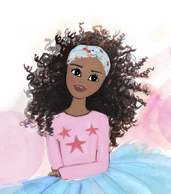 Kids Learn to Sew Your own headband illustration